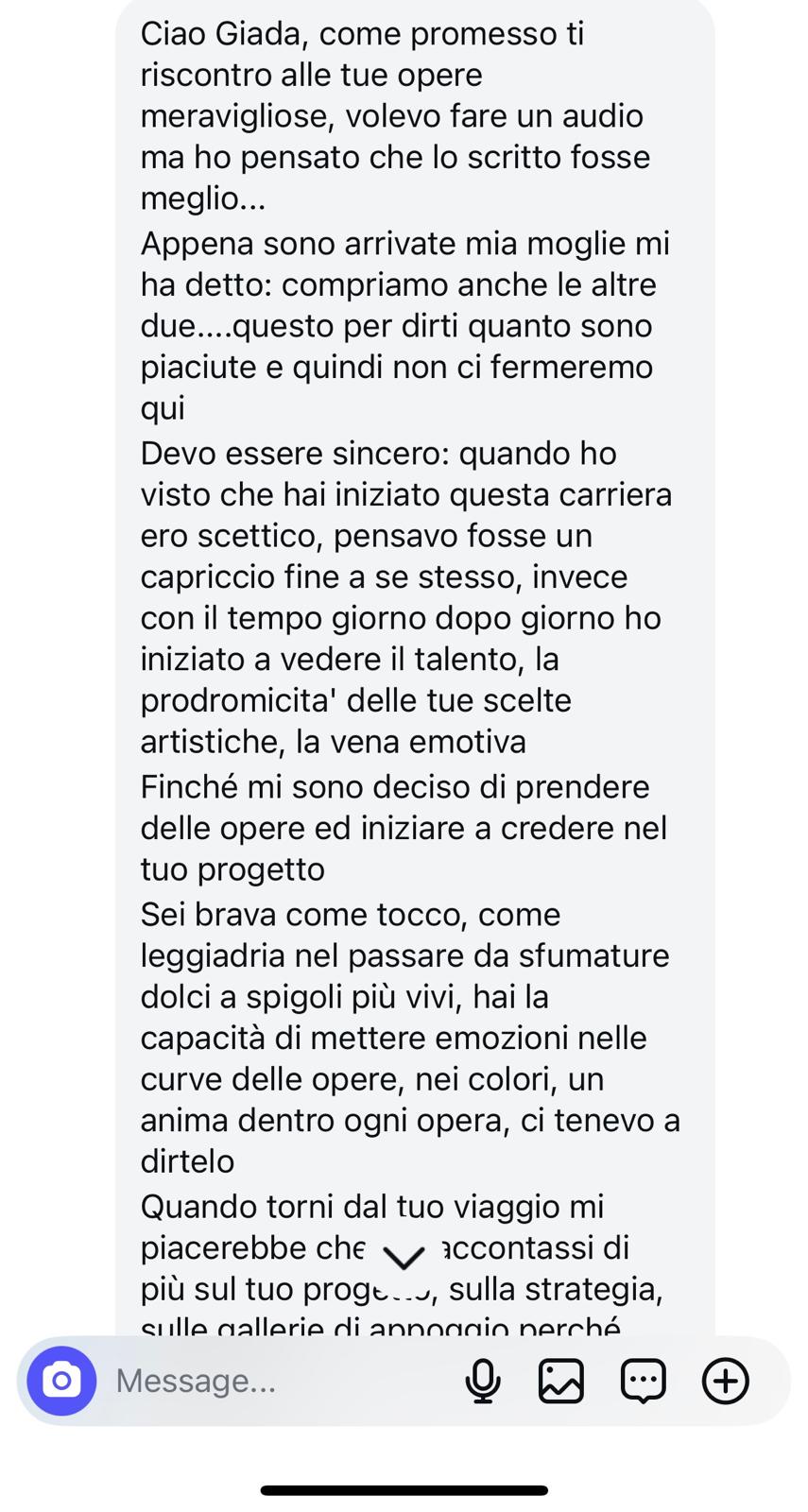 Testimonianza Collezionista