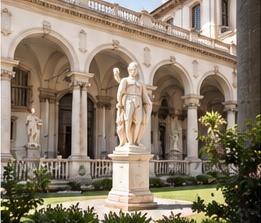 Palazzo Brera Courtyard